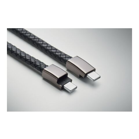 Braided bracelet cable type-C black | No Branding | not available | not available