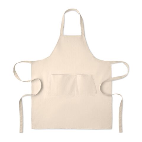 Organic cotton apron 240 gr/m² beige | No Branding | not available | not available | not available