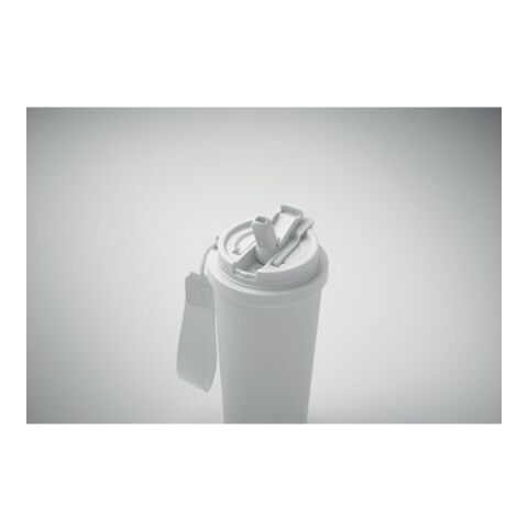 Double wall tumbler 500ml white | No Branding | not available | not available | not available