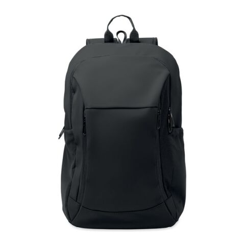 15&quot; soft PU laptop backpack black | No Branding | not available | not available