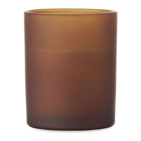 Plant based wax candle 80 gr brown | No Branding | not available | not available