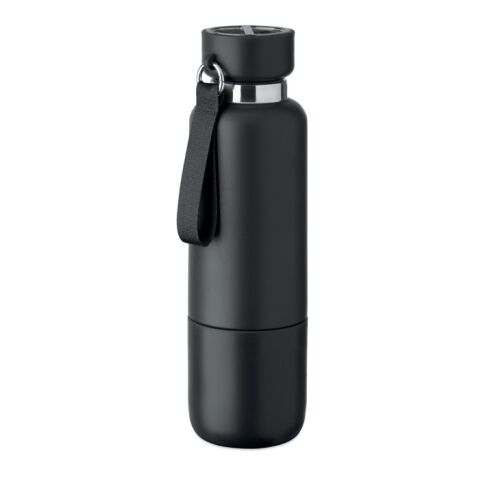 Double wall bottle 500ml black | No Branding | not available | not available | not available
