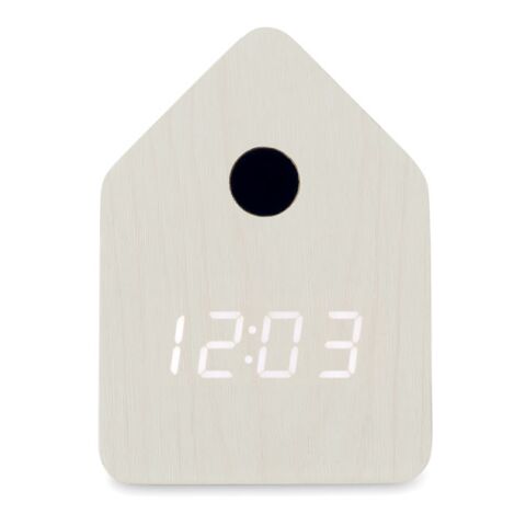 MDF cuckoo alarm clock white | No Branding | not available | not available | not available