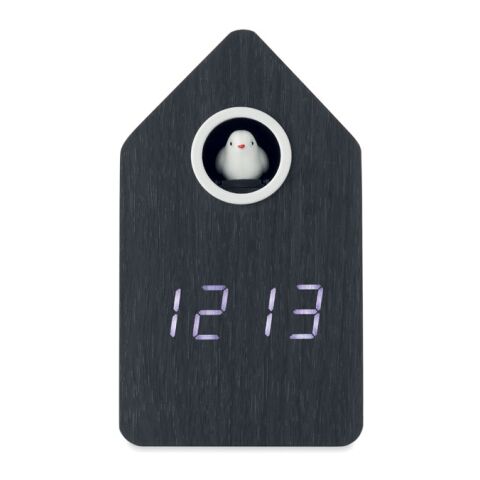 MDF cuckoo alarm clock black | No Branding | not available | not available | not available