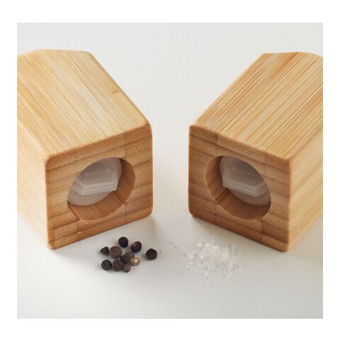 Bamboo salt &amp; pepper set wood | No Branding | not available | not available