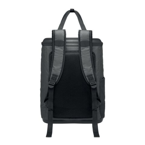 Cooler rucksack 600D RPET grey | No Branding | not available | not available | not available