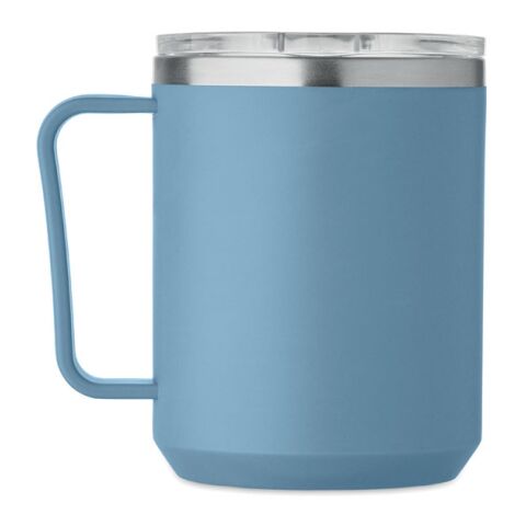 Double wall mug 400ml petrol | No Branding | not available | not available
