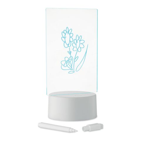 Light-up LED memo board white | No Branding | not available | not available | not available