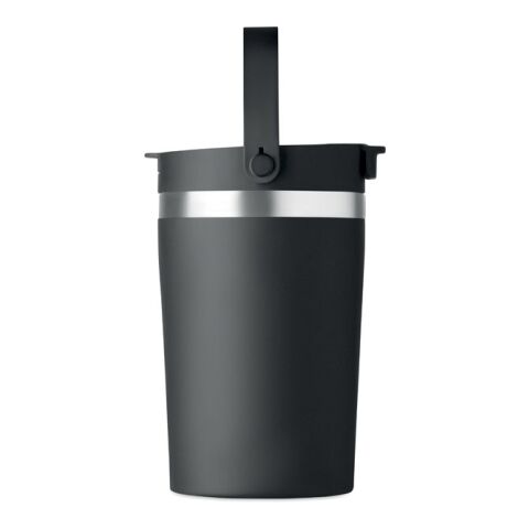 Double wall tumbler 350 ml black | No Branding | not available | not available