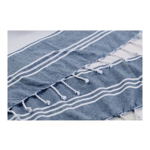 Beach bag with hammam towel blue | No Branding | not available | not available | not available