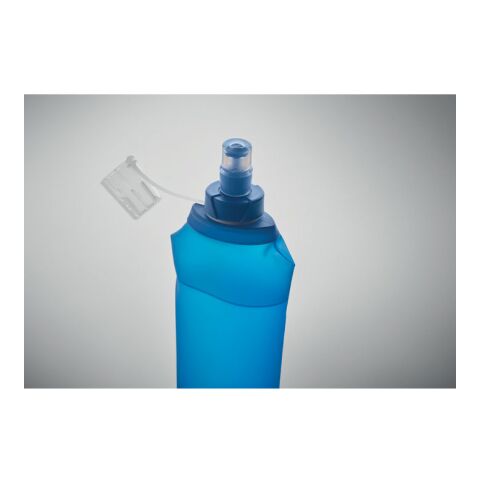 Foldable water bottle 500ml royal blue | No Branding | not available | not available