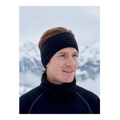 Fleece headband black
