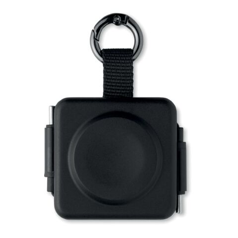 Retractable 100W USB-C cable black
