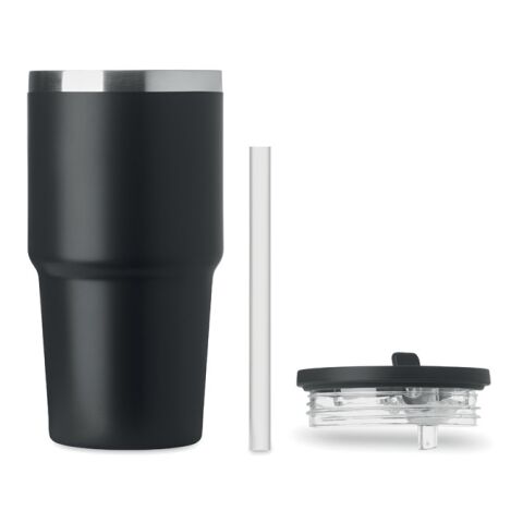 Double wall tumbler 500ml black