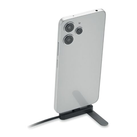 60W USB-C cable phone stand black