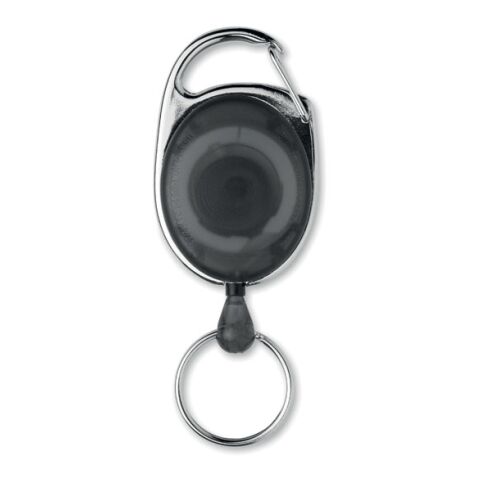 Retractable badge holder black