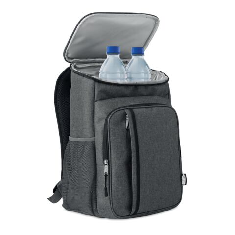 Outdoor cooler bag 600D RPET black | No Branding | not available | not available | not available