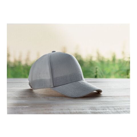 Hemp baseball cap 370 gr/m² grey | No Branding | not available | not available | not available