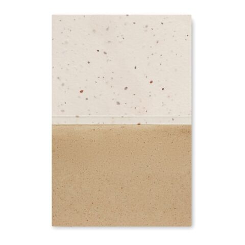 Grass/seed 50 sticky paper memo pad white | No Branding | not available | not available