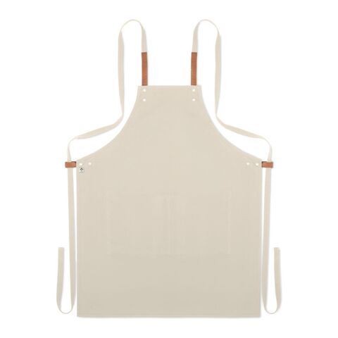 Organic cotton apron 340 gr/m² beige | No Branding | not available | not available | not available