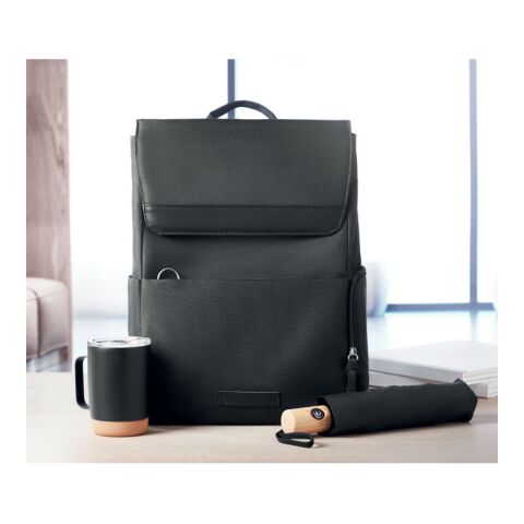 23 inch 190T RPET umbrella black | No Branding | not available | not available | not available