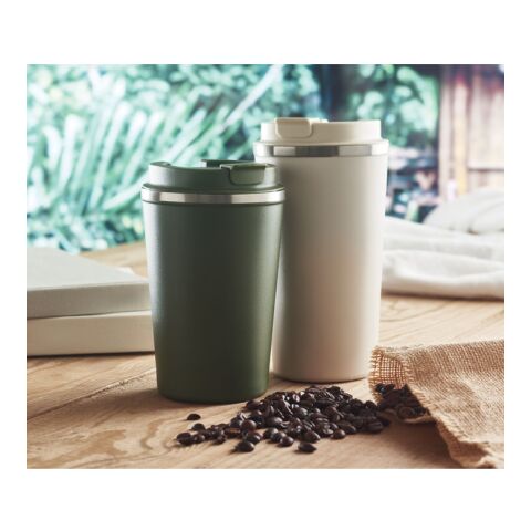 Double wall tumbler 350 ml Dark green | No Branding | not available | not available | not available