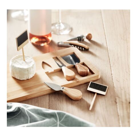 Bamboo Cheese board set wood | No Branding | not available | not available