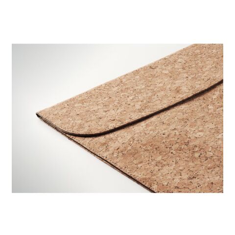 Cork laptop bag magnetic flap beige | No Branding | not available | not available | not available