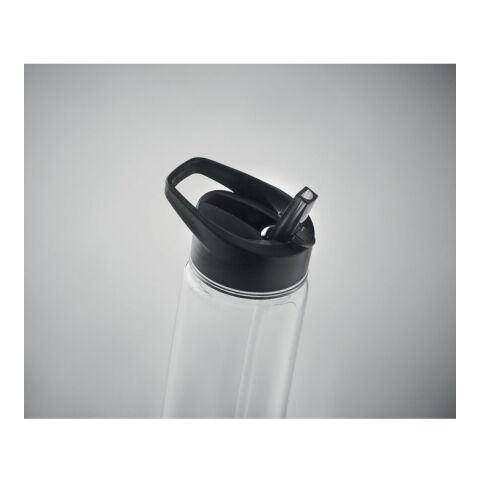 Sports RPET bottle with flip lid 650ml black | No Branding | not available | not available | not available