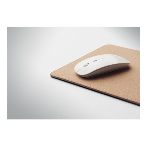 Cork mouse pad charger 15W beige | No Branding | not available | not available