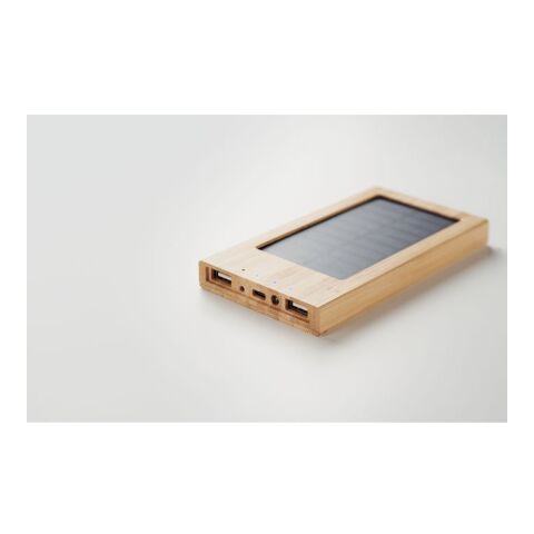Solar power bank 4000 mAh wood | No Branding | not available | not available | not available
