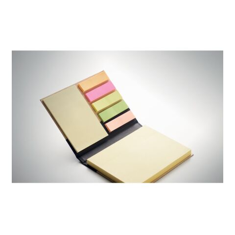 Bamboo sticky note memo pad black | No Branding | not available | not available | not available