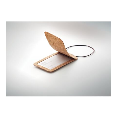 Cork luggage tag beige | No Branding | not available | not available