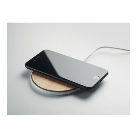 Round bamboo wireless charger wood | No Branding | not available | not available | not available