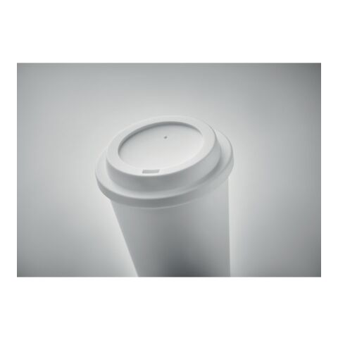 Double wall tumbler PP 300 ml white | No Branding | not available | not available