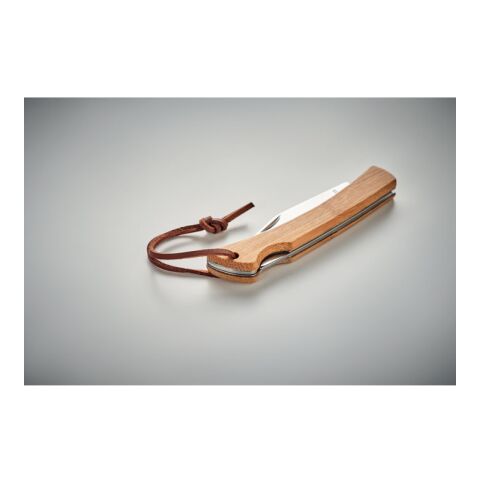 Foldable knife in bamboo wood | No Branding | not available | not available | not available