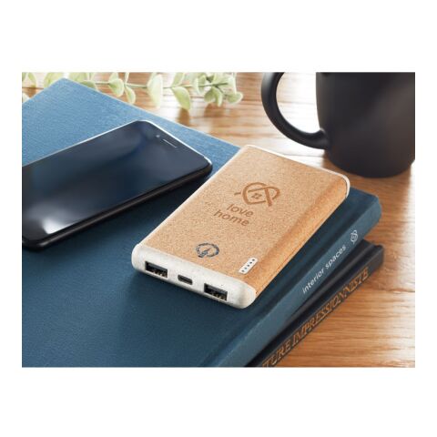 Wireless 10W 10000mAh PowerBank beige | No Branding | not available | not available