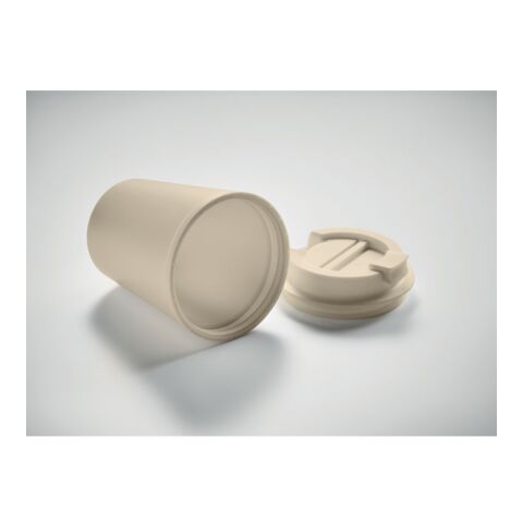 Recycled PP tumbler 300 ml beige | No Branding | not available | not available