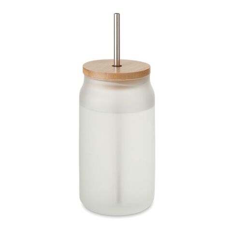 Sublimation mason jar 400 ml transparent/white | No Branding | not available | not available | not available