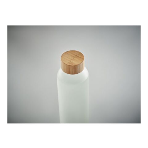 Sublimation glass bottle 650ml transparent/white | No Branding | not available | not available | not available