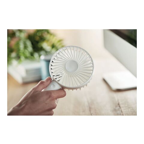 USB desk fan with stand  white | No Branding | not available | not available | not available