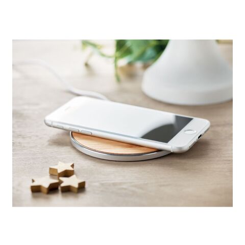 Bamboo wireless charger 10W wood | No Branding | not available | not available