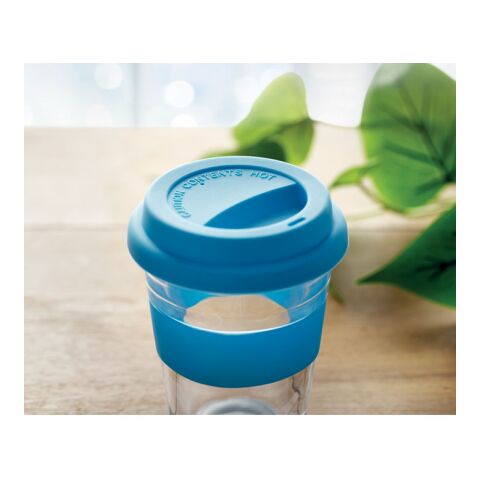Glass tumbler 350 ml blue | No Branding | not available | not available