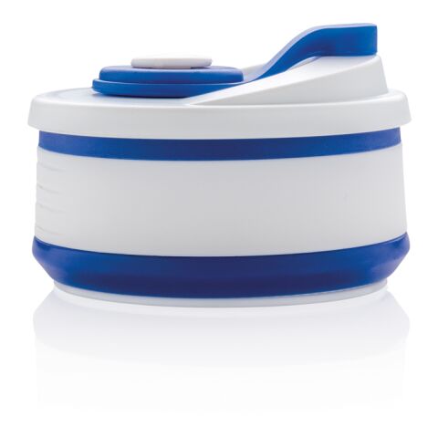 Foldable silicone cup blue | No Branding | not available | not available