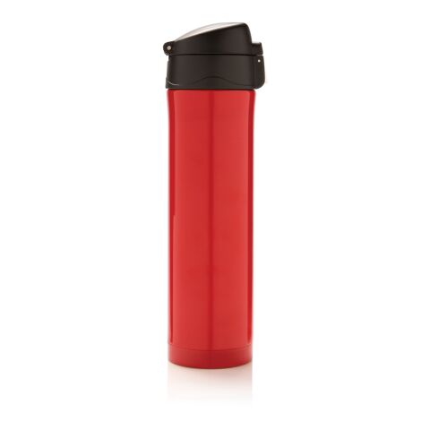 Easy lock vacuum flask red-black | No Branding | not available | not available