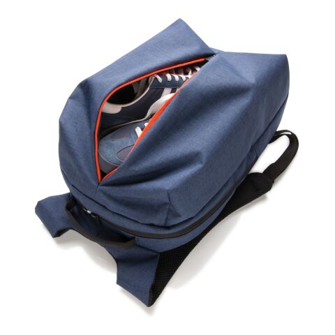 Smart office &amp; sport backpack blue-orange | No Branding | not available | not available | not available