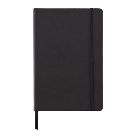 Deluxe hardcover PU A5 notebook Solid black | No Branding | not available | not available