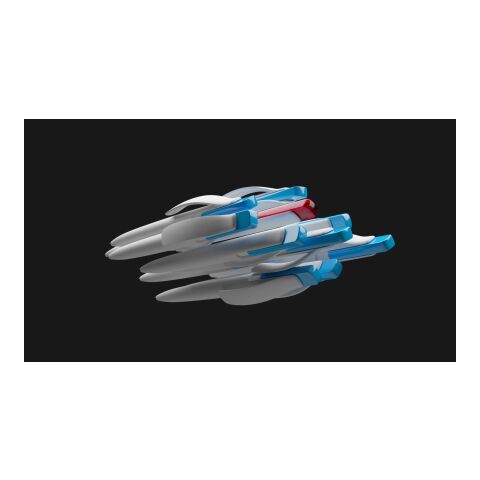 Prodir DS2 push ballpoint pen transparent Transparent | Without Branding | Without Branding | Chrome finish metal | Black