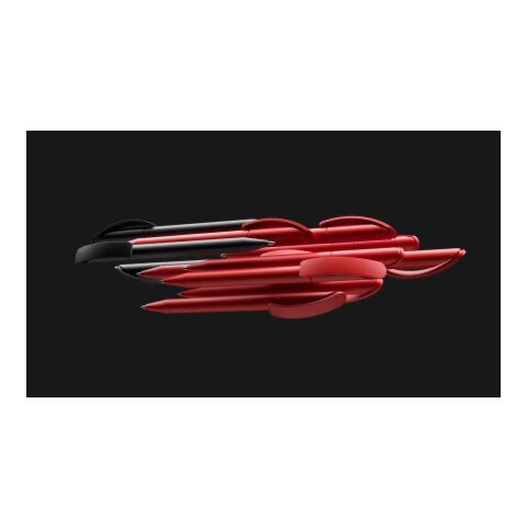 Prodir DS3 twist ballpoint pen matt white | Without Branding | Without Branding | Satin finish metal | Blue