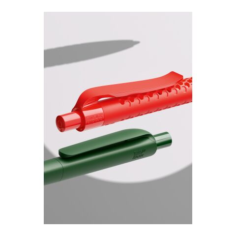 Prodir DS8 push ballpoint pen True Biotic white | Without Branding | Without Branding | Blue